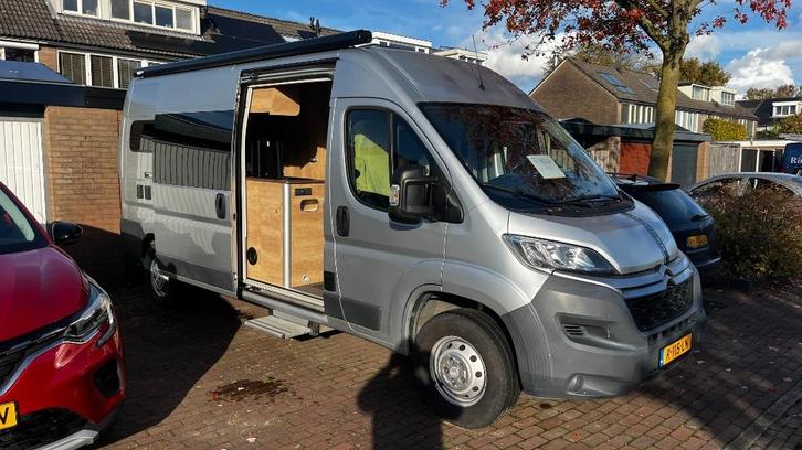 Buscamper, 6m lang., Caravans en Kamperen, Campers, Particulier, tot en met 2, Buscamper of Camperbus, Overige merken, Fiat, Diesel
