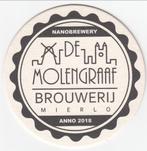 1 BROUWERIJ MOLENGRAAF MIERLO BIERVILTJE, Ophalen of Verzenden, Gebruikt, Viltje(s), Overige merken