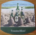 bierviltje Jever Pilsener, Ophalen of Verzenden, Zo goed als nieuw, Viltje(s), Overige merken