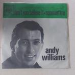 Andy Williams: Summertime / Don't You Believe It, Cd's en Dvd's, Vinyl Singles, Gebruikt, Ophalen of Verzenden, 7 inch, Single