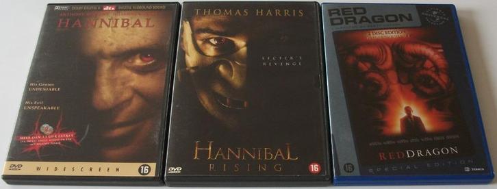 Dvd *** HANNIBAL *** 3 stuks, Cd's en Dvd's, Dvd's | Thrillers en Misdaad, Zo goed als nieuw, Overige genres, Boxset, Vanaf 16 jaar