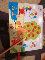 Houten bumba puzzel (magneet puzzel) met cijfers, Ophalen of Verzenden, Zo goed als nieuw, Van hout, Minder dan 10 stukjes