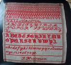 Antieke merklap, Ophalen of Verzenden