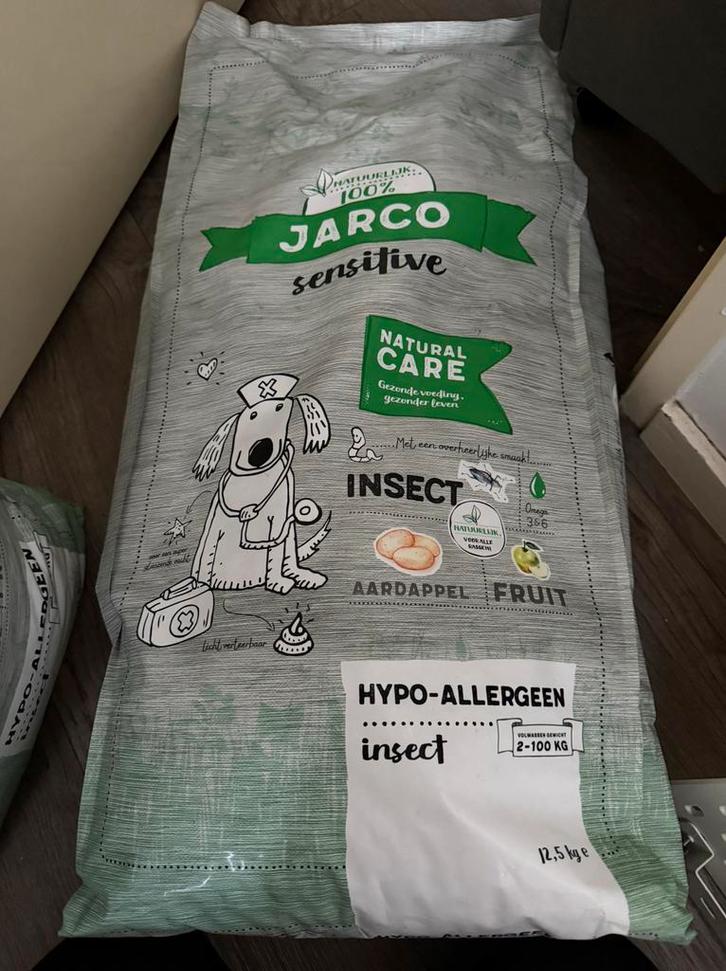 Jarco Sensitive Insect Hypo-allergeen 12,5kg NIEUW, Dieren en Toebehoren, Dierenvoeding, Hond, Ophalen of Verzenden