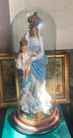 Antiek Maria beeld in stolp, Ophalen