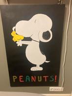 Snoopy schilderij 75 cm x 115 cm, Huis en Inrichting, Woonaccessoires | Schilderijen, Tekeningen en Foto's, Ophalen, Gebruikt