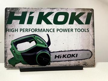 Hikoki High Performance Power Tools Metalen reclamebord beschikbaar voor biedingen
