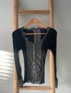 Zwart grijs vestje, Kleding | Dames, Zwart, Ophalen of Verzenden, Lange mouw, Onbekend