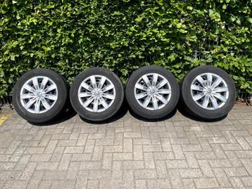 Velgen + wieldoppen Volkswagen Tiguan 17 inch 215 65 R17  beschikbaar voor biedingen