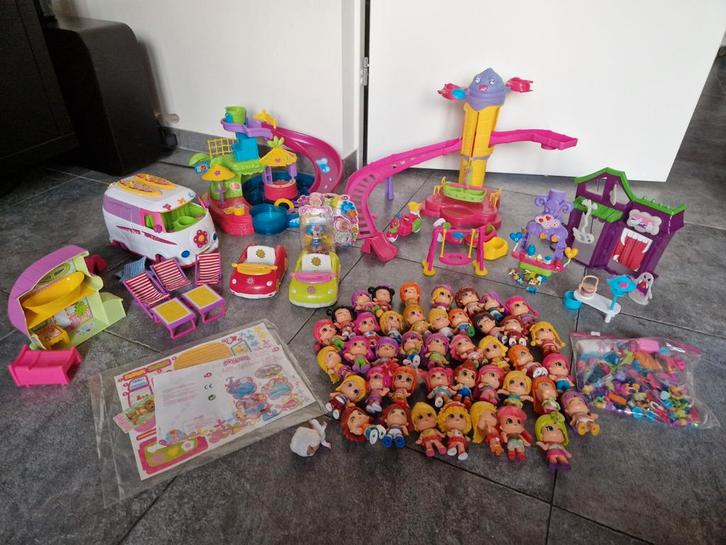Verzameling Pinypon camper, spookhuis, zwembad, kermis, Kinderen en Baby's, Speelgoed | Playmobil, Zo goed als nieuw, Los playmobil