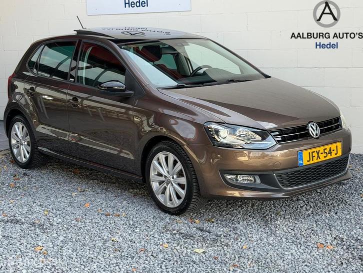 Volkswagen Polo 1.4-16V Highline Pano Xenon Navi Cruise Clim, Auto's, Volkswagen, Bedrijf, Te koop, Polo, Airconditioning, Bluetooth