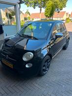 Fiat 500 0.9 Twinair 2011 Zwart, Auto's, Voorwielaandrijving, Origineel Nederlands, 24 km/l, Handgeschakeld
