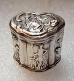 18e eeuws zilver Amsterdams lodereindoosje, Antiek en Kunst, Antiek | Goud en Zilver, Zilver, Verzenden