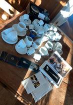 Nespresso servies delen kopjes schotels glazen lepels, Verzenden, Overige stijlen, Kop(pen) en/of Schotel(s), Glas