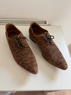 Nette herenschoenen Sasha panterprint 41, Bruin, Verzenden, Sasha, Gedragen