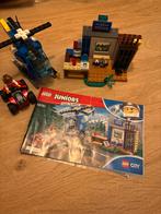 Lego Juniors Politie Set 10751 + Auto 30339, Kinderen en Baby's, Speelgoed | Duplo en Lego, Ophalen of Verzenden, Zo goed als nieuw