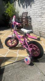 Roze meisjesfiets mulino met zijwieltjes, Ophalen