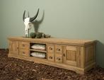 *ACTIE* Tv Meubel Kast Teak Hout Bologna Gratis Bezorgd (3), Landelijke tv meubel kast teak hout, Teakhout, Nieuw, Ophalen of Verzenden