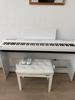 Yamaha P-125WH digitale piano wit, Muziek en Instrumenten, Piano's, Ophalen, Zo goed als nieuw, Zwart