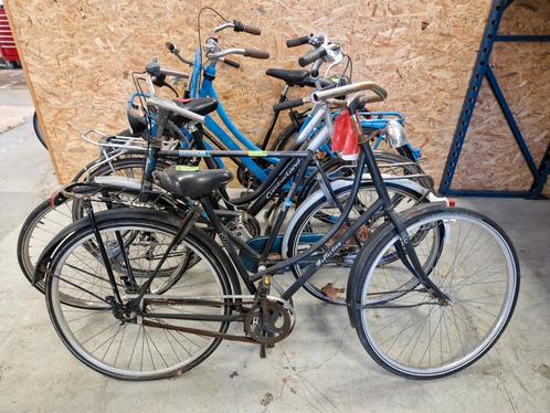 Partij ongerepareerde fietsen, mannen, vrouwen of kijderfiet, Fietsen en Brommers, Fietsen | Heren | Herenfietsen, Gebruikt, Overige merken