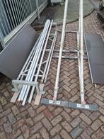 Te koop dubbele schoorsteen steiger van altrex, Doe-het-zelf en Verbouw, Steigers, Gebruikt, Ophalen of Verzenden, Rolsteiger of Kamersteiger