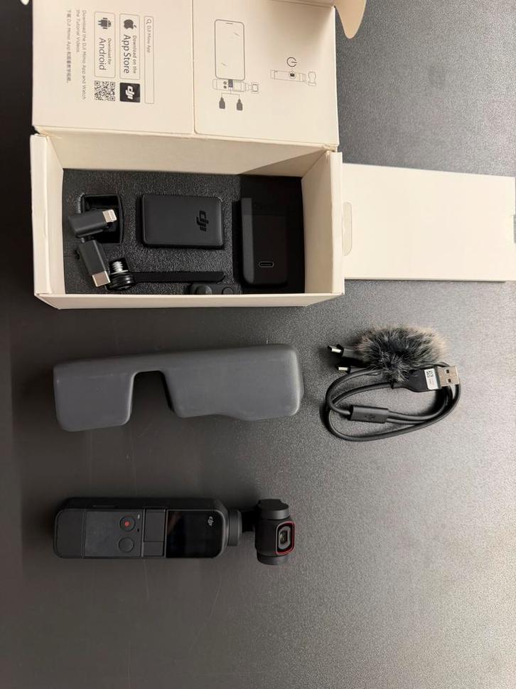DJI Osmo Pocket 2 Creator Combo - Zo goed als nieuw!, Audio, Tv en Foto, Actiecamera's, Zo goed als nieuw, Overige merken, Ophalen of Verzenden