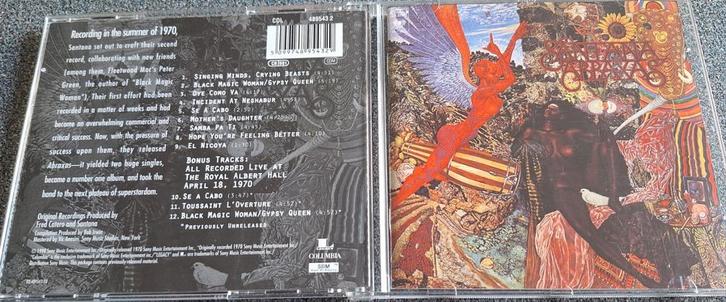Santana - Abraxas CD - Klassieker uit 1970 met bonus tracks!, Cd's en Dvd's, Cd's | Rock, Zo goed als nieuw, Overige genres, Ophalen of Verzenden