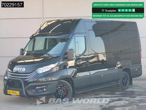 Iveco Daily 35S16 Automaat Black Edition L2H2 Airco Cruise L, Auto's, Bestelauto's, Bedrijf, Te koop, Airconditioning, Bluetooth