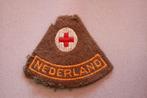 Mouwembleem Rode kruis Nederland, Verzamelen, Militaria | Algemeen, Embleem of Badge, Nederland, Landmacht, Verzenden