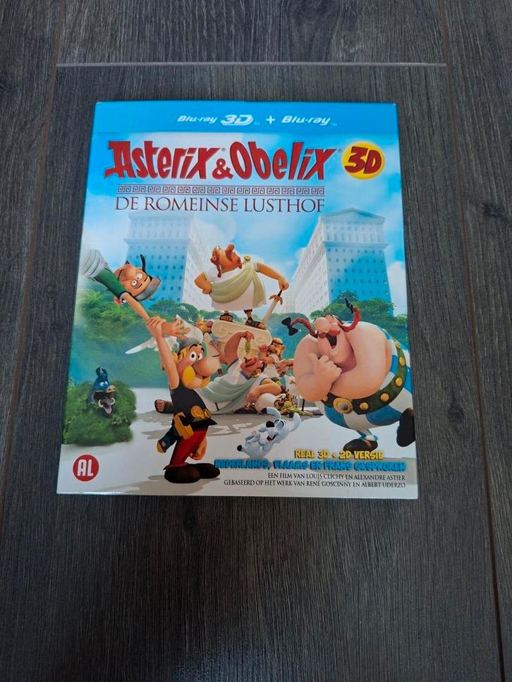 Asterix & Obelix: De Romeinse Lusthof 2D + 3D, Cd's en Dvd's, Blu-ray, Zo goed als nieuw, Tekenfilms en Animatie, 3D, Ophalen of Verzenden