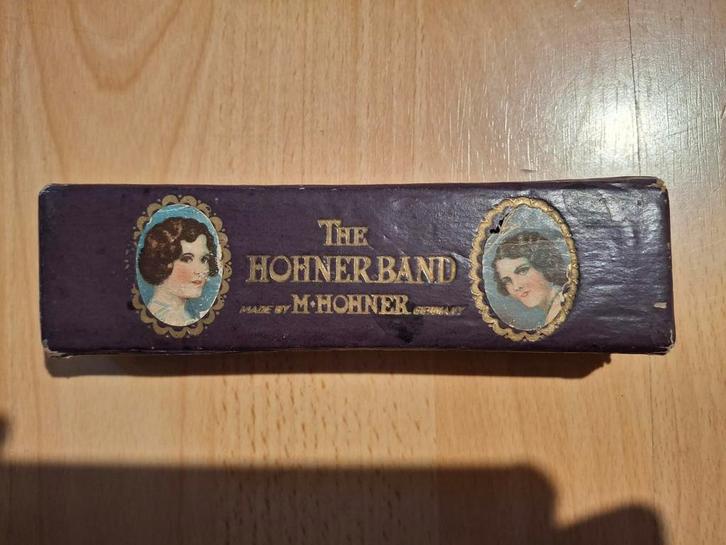 M.Hohner The Hohnerband mondharmonica, Muziek en Instrumenten, Blaasinstrumenten | Mondharmonica's, Gebruikt, C-mondharmonica