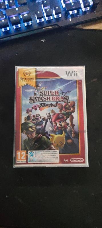 Super Smash Bros Brawl Wii - Nieuw & Verzegeld! beschikbaar voor biedingen