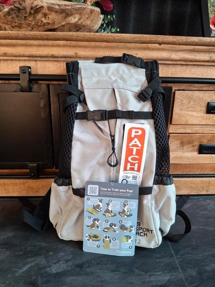 K9 Sportsack air2 M grijs., Dieren en Toebehoren, Honden-accessoires, Nieuw, Ophalen of Verzenden
