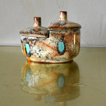 Retro vintage Penzo keramische jam of suikerpot, 70s design beschikbaar voor biedingen