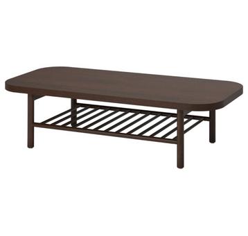 Coffee table dark brown beech veneer beschikbaar voor biedingen