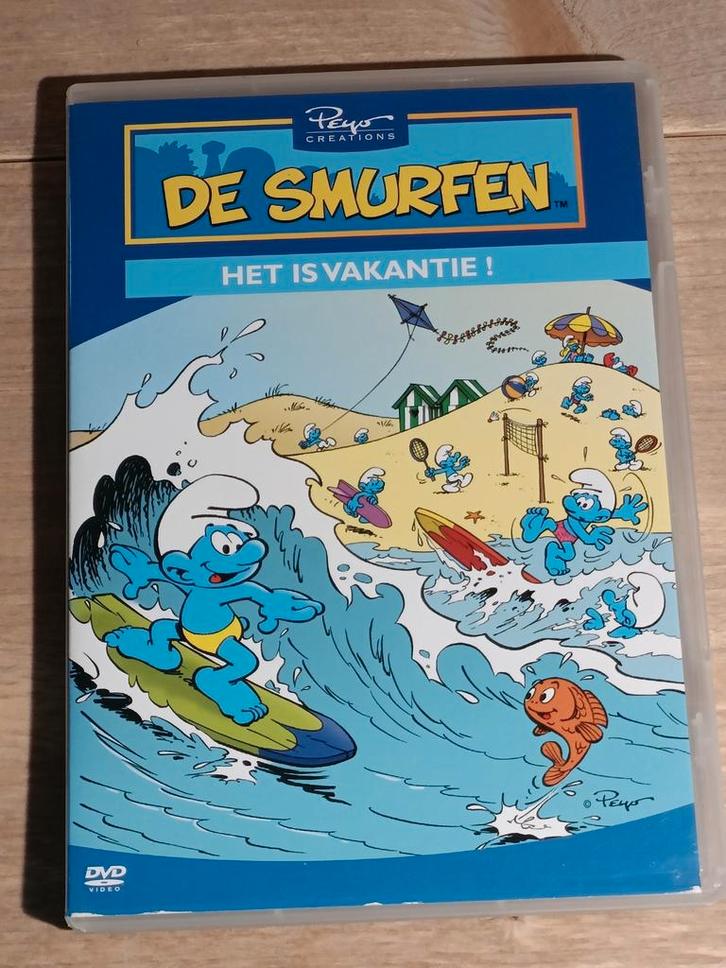 Dvd De Smurfen - het is vakantie, Verzamelen, Smurfen, Zo goed als nieuw, Overige typen, Verschillende Smurfen, Ophalen of Verzenden