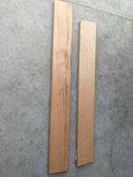 2 beuken stof dorpels hxlxb 2,3x100x12 en 2,3x90,5x12 cm, Doe-het-zelf en Verbouw, Plinten en Afwerking, Ophalen of Verzenden
