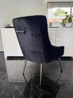 Eettafel met 8 stoelen, Ophalen, Metaal, 50 tot 100 cm, Zo goed als nieuw