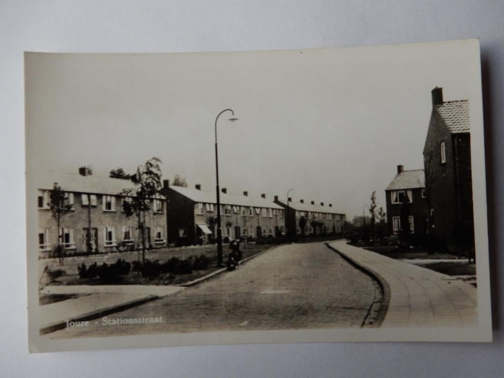 Joure Stationsstraat, Ophalen of Verzenden, 1940 tot 1960, Ongelopen, Friesland