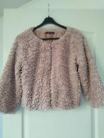 Promiss faux fur jasje maat M zgan oud rose, Maat 38/40 (M), Promiss, Ophalen of Verzenden, Zo goed als nieuw