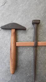 haarstel hamer+spit om zeis te haren (scherp te maken), Antiek en Kunst, Antiek | Gereedschap en Instrumenten, Ophalen of Verzenden