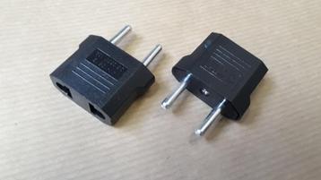 Stekker Verloop US USA naar EU Europa Adapter Converter (Nw. beschikbaar voor biedingen