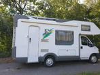 Knaus 595 Alkoof 5 pers. AIRCO & ZONNEPANEEL, Caravans en Kamperen, Alkoof, Ringverwarming, Treinzit, Bedrijf