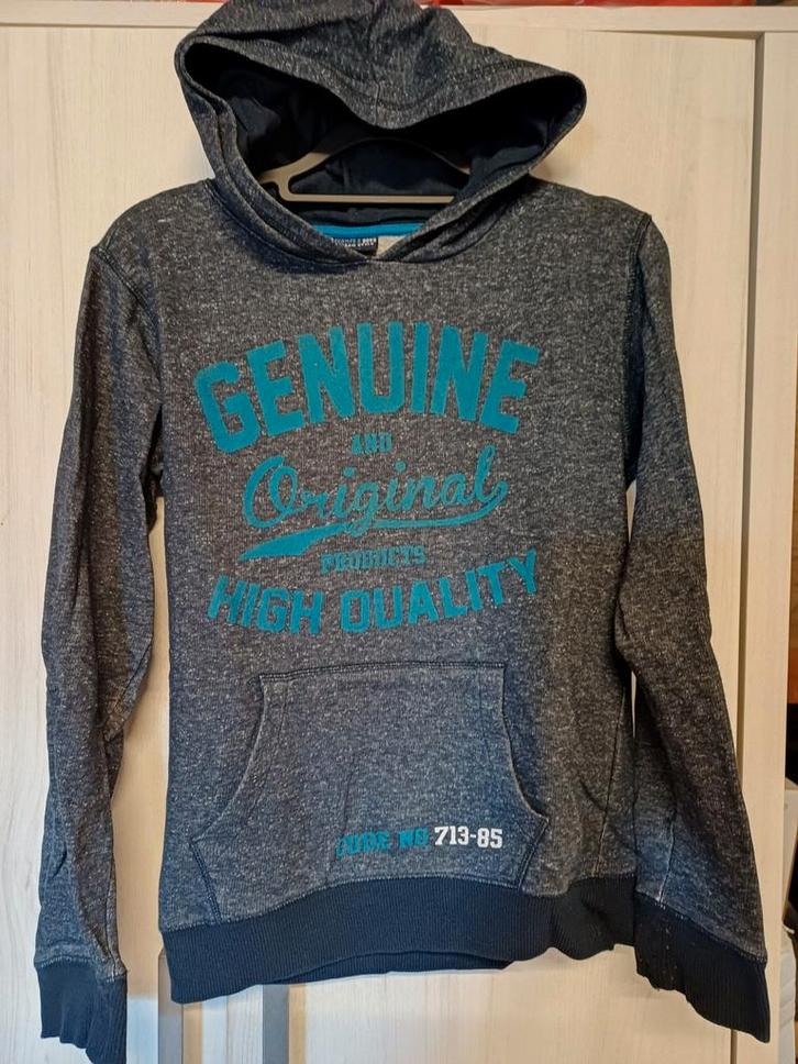 Scampi & Boys Hoodie Maat 152/158, Kinderen en Baby's, Kinderkleding | Maat 152, Gebruikt, Jongen, Trui of Vest, Ophalen of Verzenden