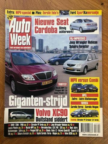 Autoweek nr. 37 2002 beschikbaar voor biedingen