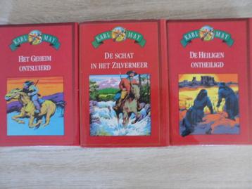 3 NIEUWE BOEKEN VAN KARL MAY NOOIT GELEZEN beschikbaar voor biedingen