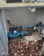Beregeningspomp pedrollo  met sproeiers, , pomphuis, Ophalen, Gebruikt, Elektrisch, Beregeningspomp