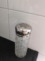 Antieke cacao Strooier met zilveren  Deksel, Ophalen of Verzenden