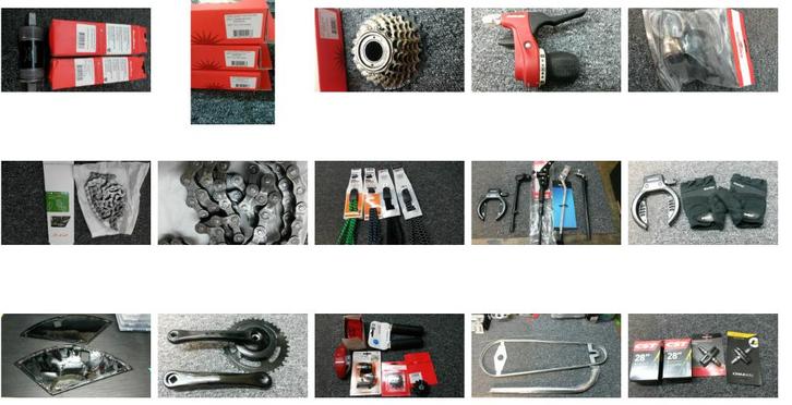 Bulk fietsonderdelen nieuw/ongebruikt, Fietsen en Brommers, Overige Fietsen en Brommers, Nieuw, Ophalen of Verzenden