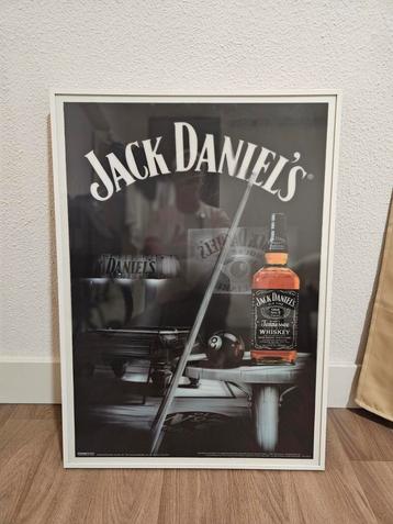 Jack Daniel's 3D Reclame Poster Ingelijst voor in de mancave beschikbaar voor biedingen
